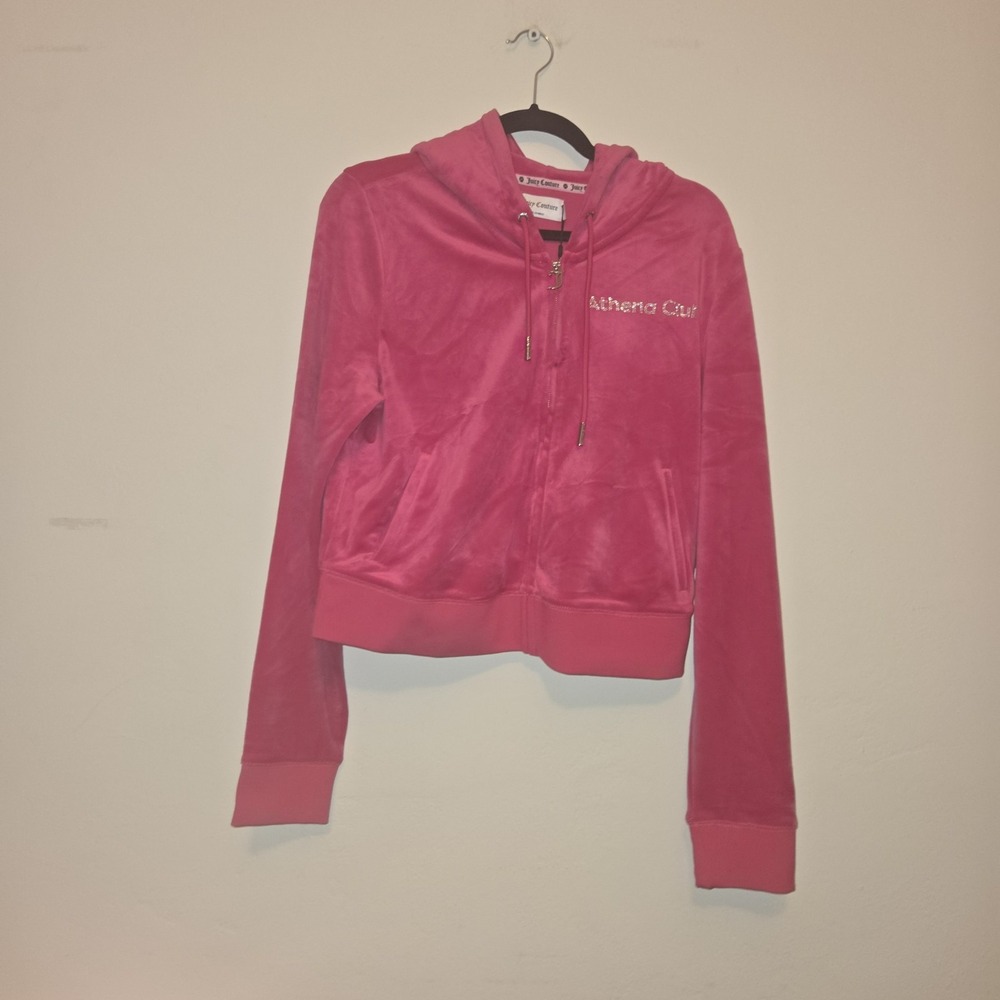 Juicy Couture Womens Youth XL Pink Long Sleeve Top NWT
